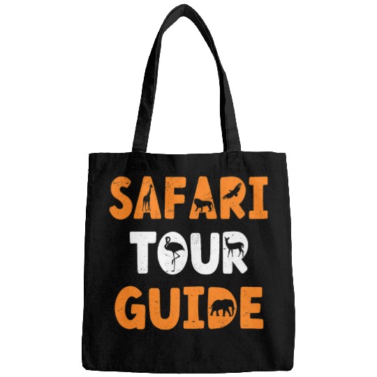 Safari Tour Guide Zoo Trip Lover Zoo Trip Fan Zoologist Bags