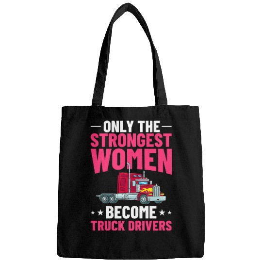 Womens Semi Truck Driver Trailer Trucker Training 2 Bags