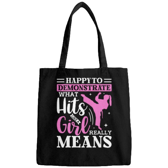 Happy To Demonstrate Karate Taekwondo Mixed Martial Arts Bags