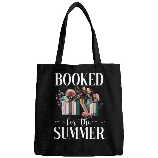 Booked For The Summer Reading Librarian Read Wildflowers Bags