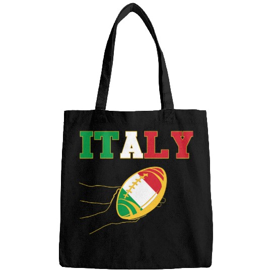 ITALIAN FLAG ITALY RUGBY Bags