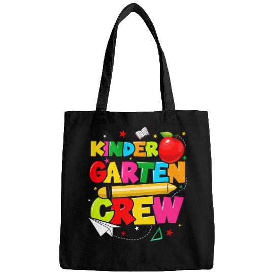 Kindergarten Crew 2024 Cool pre kindergarten Teacher Bags