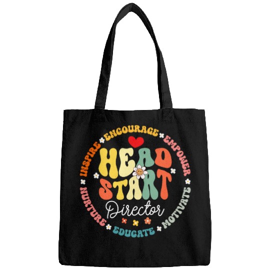 Head Start Director Life Teacher Headstart Back To School Bags