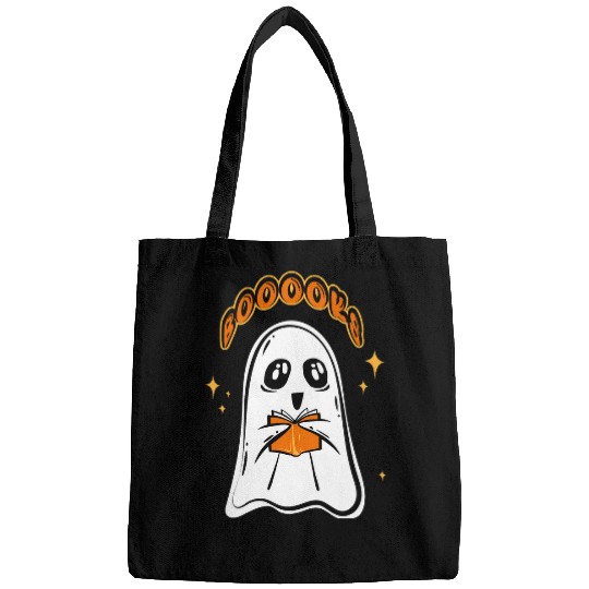 Halloween ghosts Book Reading Halloween Teacher Bags