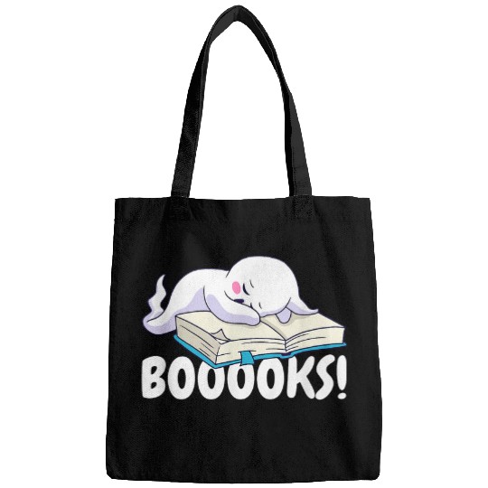 Halloween Boooks ghosts for Book Lover 1 Bags