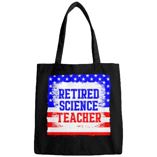 Retired Science Teacher Certified School Retirement Bags