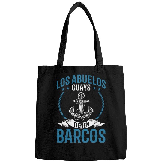 Funny Boat Grandparents Have Boats Captain Sailboat Bags