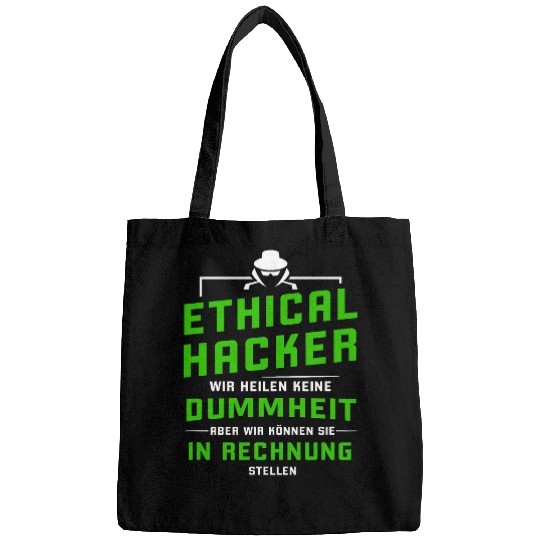Ethical Coding Computer Skills Programmer White Hat Bags