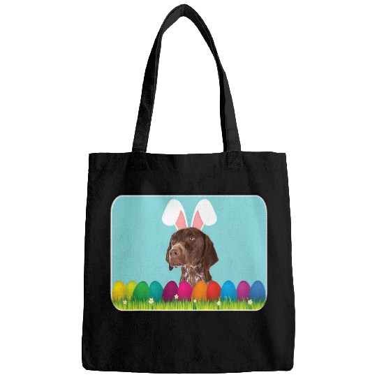 German Shorthair Pointer w Bunny Ears Bags