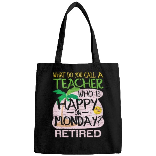 Retired Teacher Joke Bags