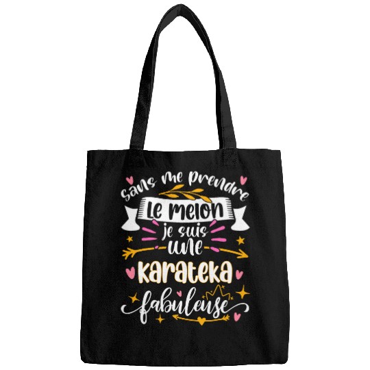 Une Karateka Fabuleuse femme drole Karate Enfant Fille Bags