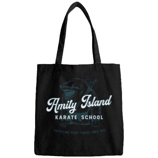 AMITY ISLAND KARATE SCHOOL MEN FUNNY UNISEX Bags