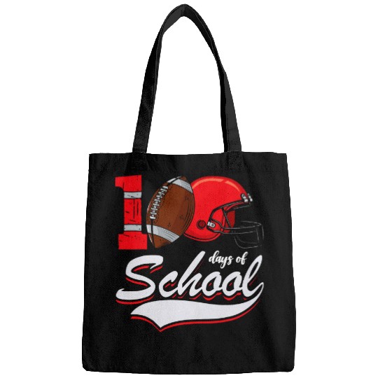 100 Days Of School Rugby Football Sports Athletic Player Bags