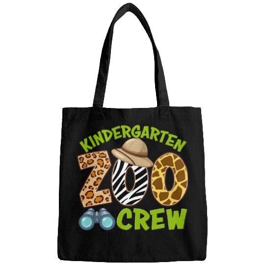 Kindergarten Zoo Crew Back To School Wild Animal Safari Kids Bags
