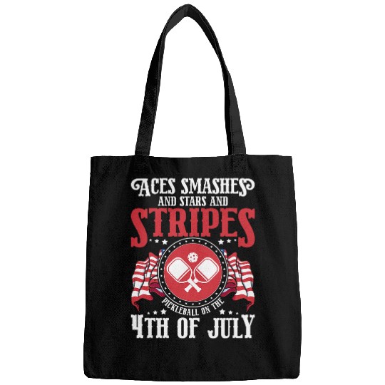 Aces Smahes And Stars And Stripes Pickleball Bags