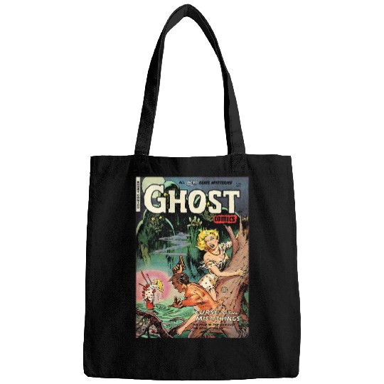 Halloween Horror vintages ghosts Comic Book Retro Scary Zombie Bags