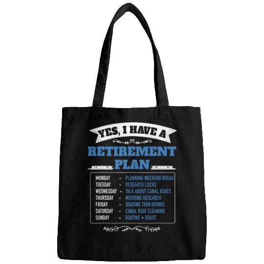 Canal Boat Idea For Women UK Narrowboat Retirement Plan Bags