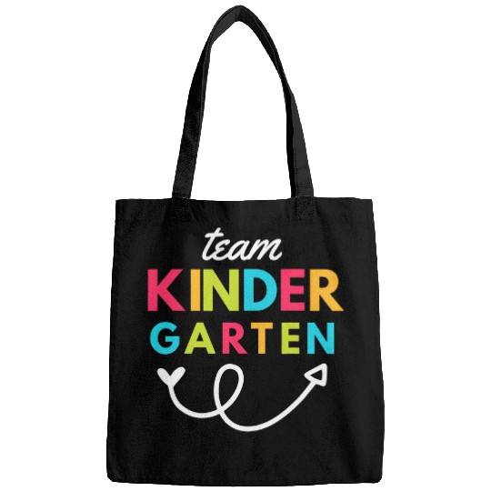 Team Kindergarten Back to School Kinder Teacher Student Bags