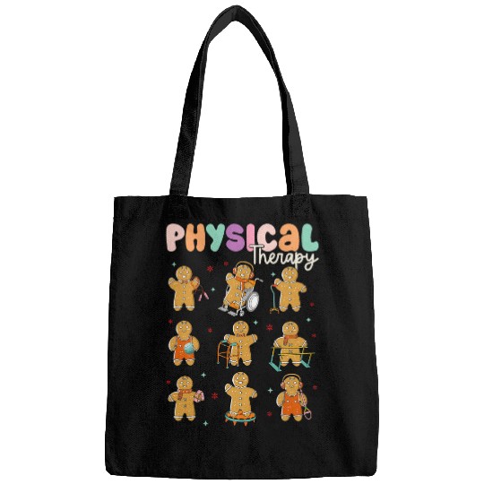 Gingerbread Physical Therapy PT Physical Therapist Christmas Bags