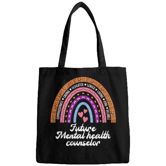 Future Mental Health Counselor To Be Rainbow Bags