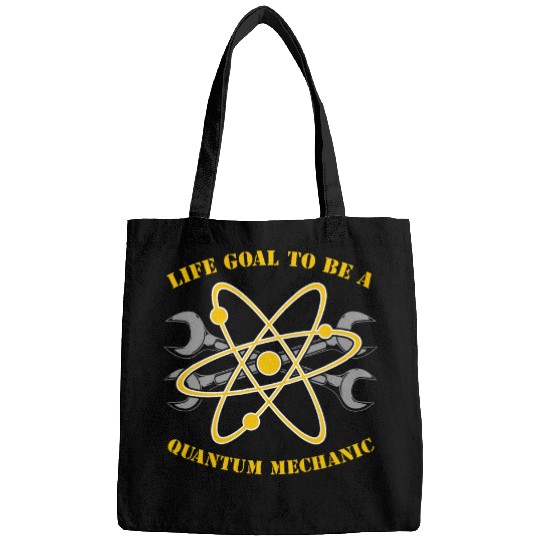 Funny Physicist Science Scientist Quantum Physics Bags