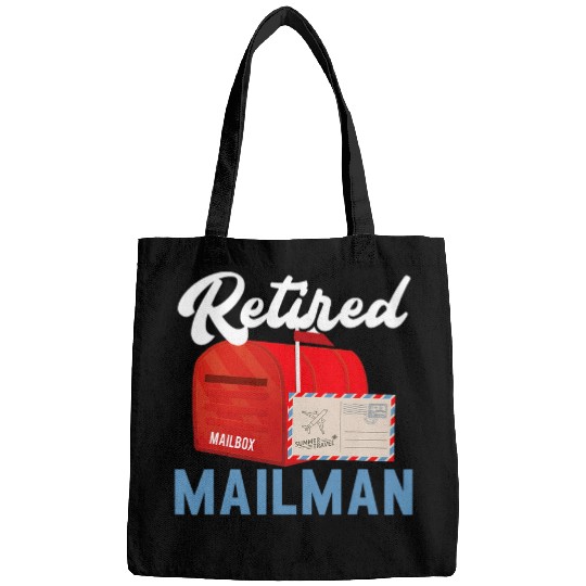 Retired Mailman Delivery Mail Escort Retirement Party Bags
