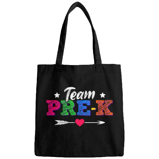 Team PreK PreSchool Teacher Student Back To School 2 Bags