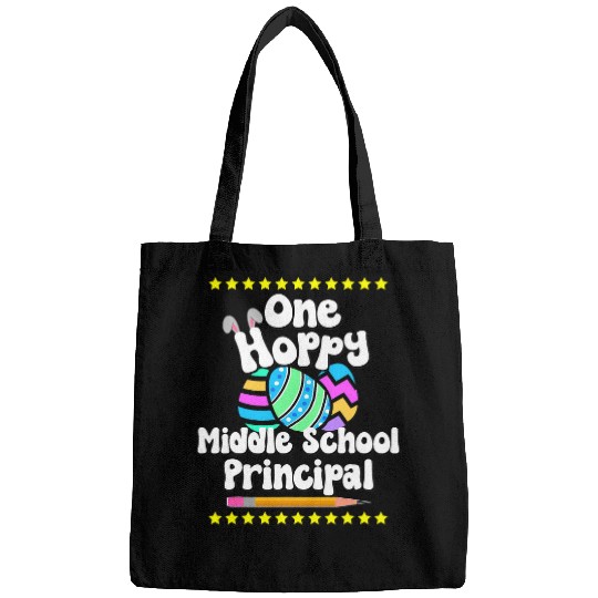 One Hoppy Middle School Principal Tutor Eggcellent Easter Bags