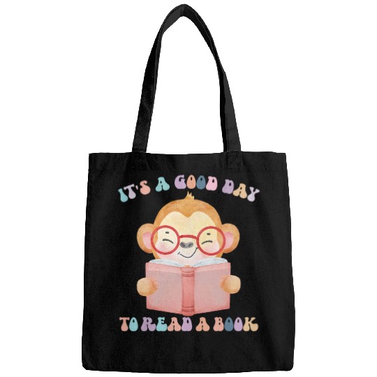Its a good day to read a book Cool quote About literature 12 Bags