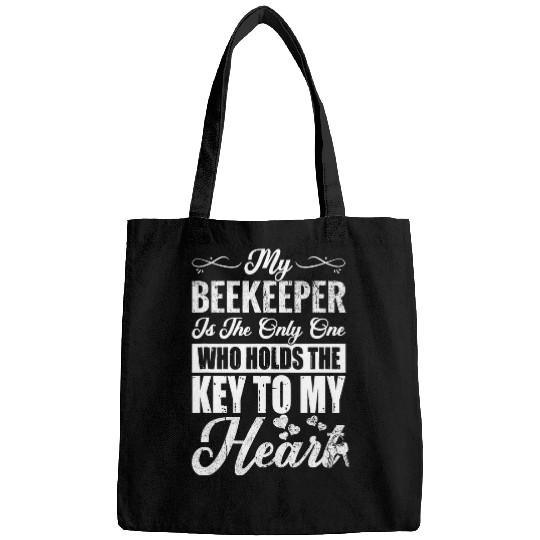 Sarcastic Funny Jokes Beekeeper Girlfriend Wife Bags