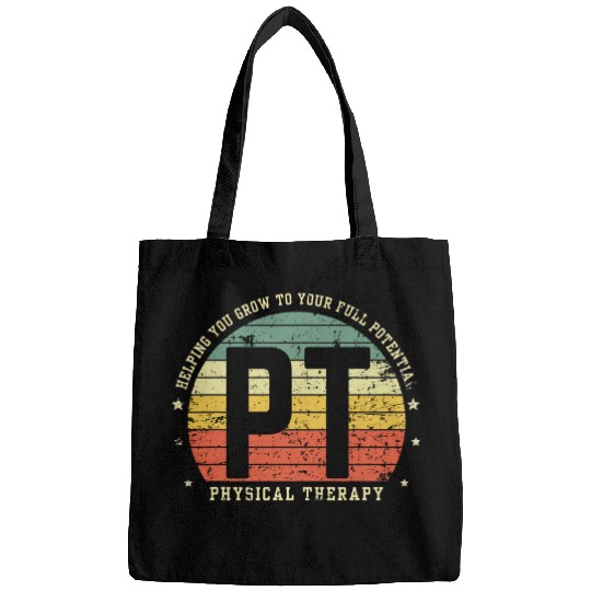 Helping You Grow To Your Full Potential Physical Therapy Tee Bags