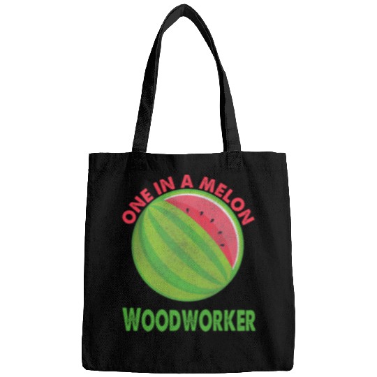 One in a Melon Woodworker Watermelon Retirement Bags