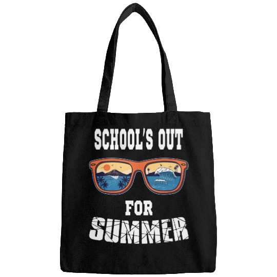 Last Day of School Teacher Student Schools out for Summer Bags