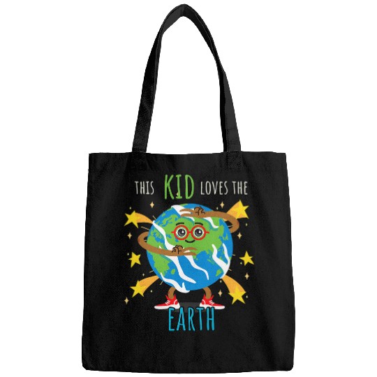 This Kid Loves The Earth Day Climate Change Teacher Bags