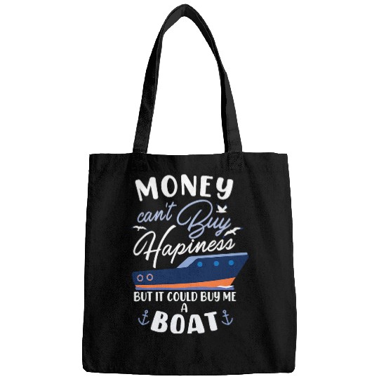 Funny Boating Boat Captain Pontooning Yacht Sports Ocean Bags