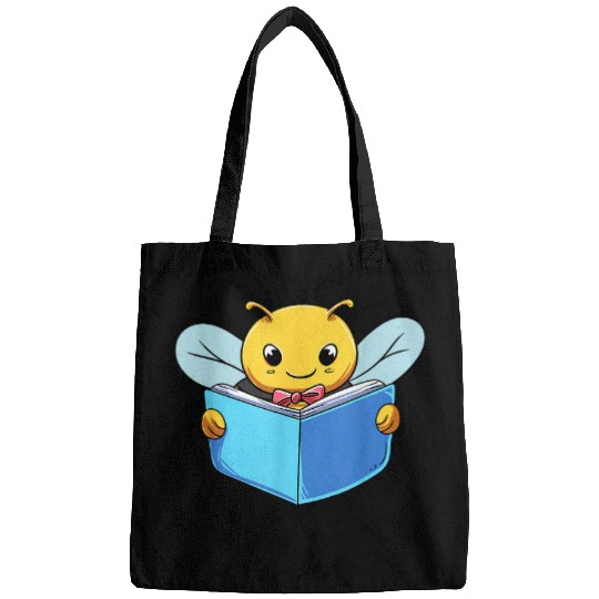 Bee Book Lover Reader Bags