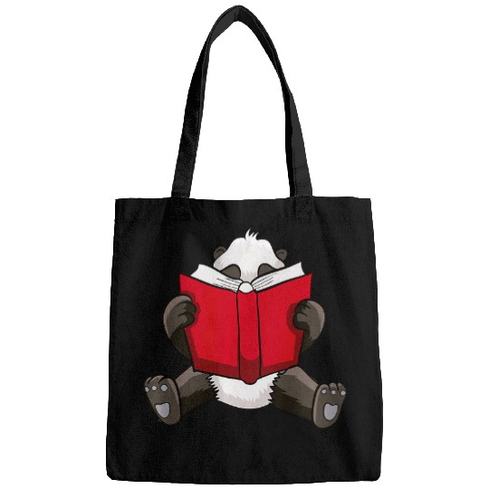 Kids Cute Panda Love Books Hobby Reading Teacher Librarian Gift Bags