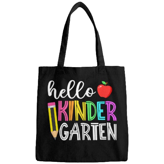 Hello Kindergarten Back To School Teacher Student Bags