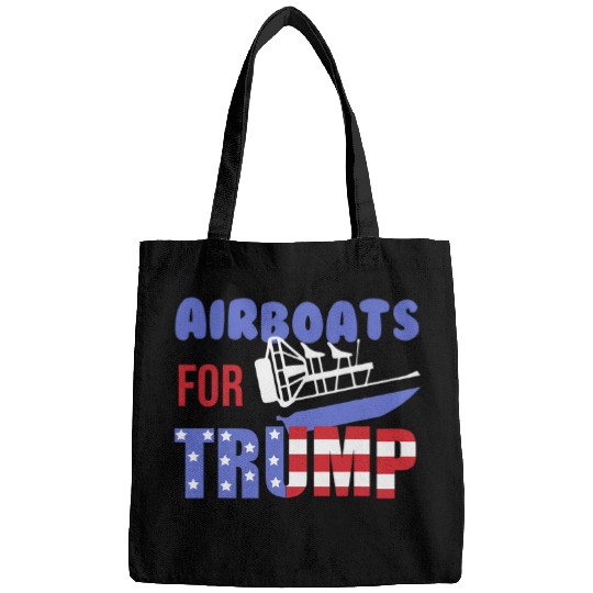 Airboats For Trump Republican Air Boat Owner Donald Trump Bags