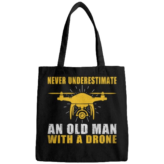 Never underestimate an old Man with a Drone Pilot Bags