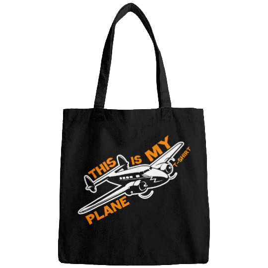 This Is My Plane Airplane Pilot Aviation Bags