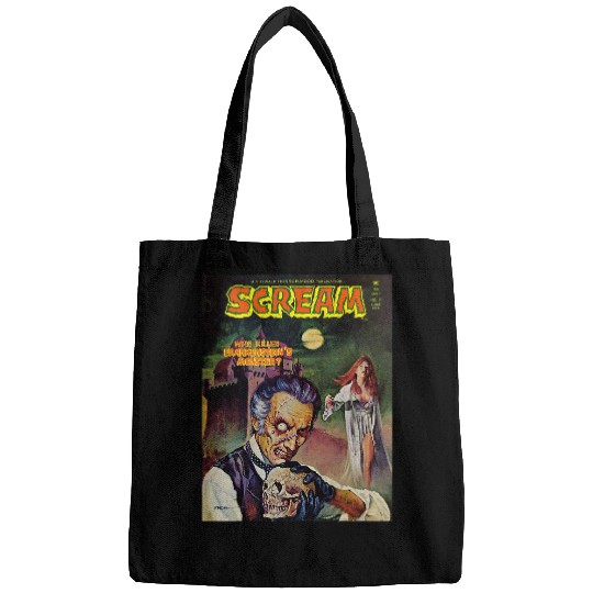 Halloween Horror vintages Skull Monster Comic Book Retro Bags