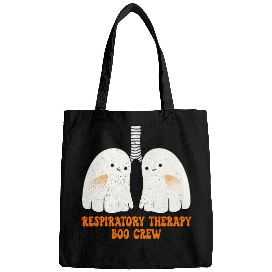 Respiratory Therapy Boo Crew Lungs Halloween Therapist RT Bags