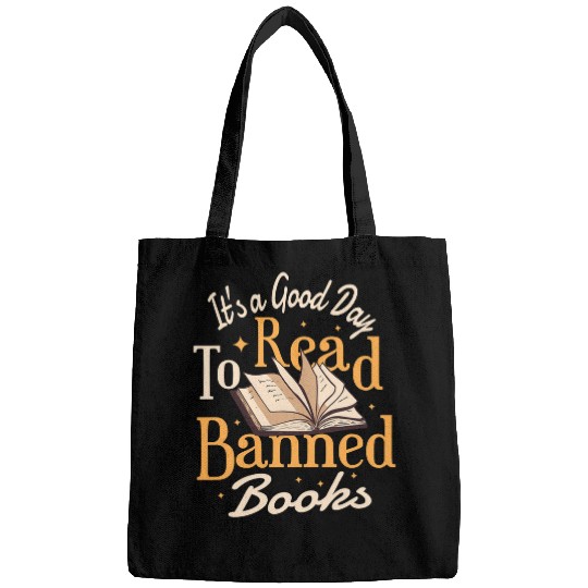 Its A Good Day To Read Banned Books Bibliophile Bookaholic Bags