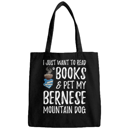 Bernese Mountain Avid Book Reader Dog Mom Gift Bags