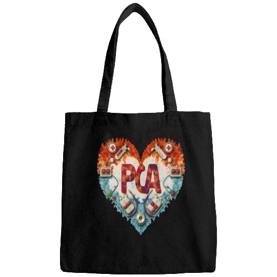 Tie Dye PCA Cute nurses Day CNA RN nurses Week Nursing Bags
