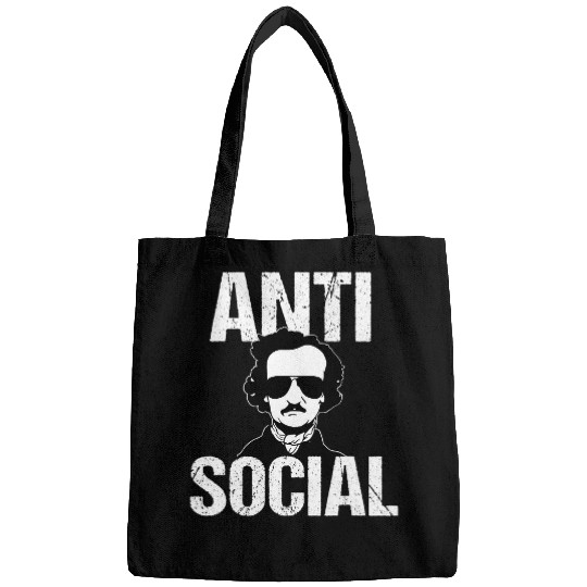 Funny Book Nerd Gothic English Lit Edgar Allan Poe Gift Bags