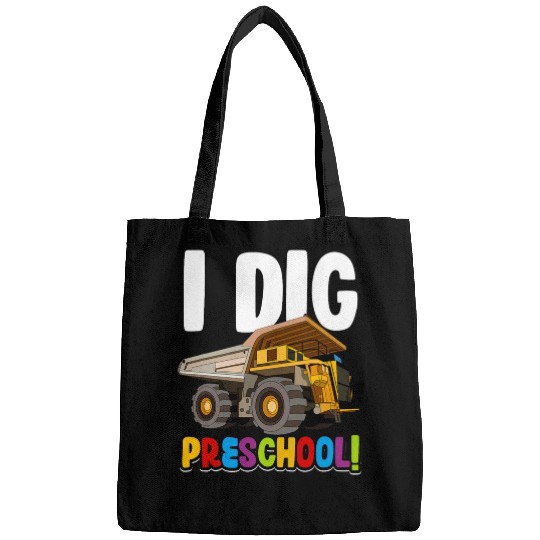 Dump Truck I Dig Preschool 2 Bags