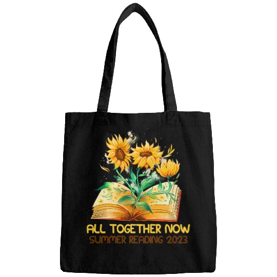 All Together Now Summer Reading Rainbow Hand Book Lover Bags