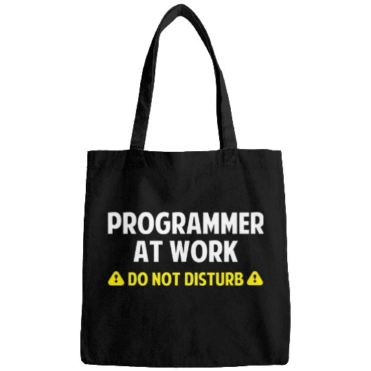 Funny Programmer Software Developer Debugging Men Woman Bags
